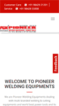 Mobile Screenshot of pioneerwelding.net